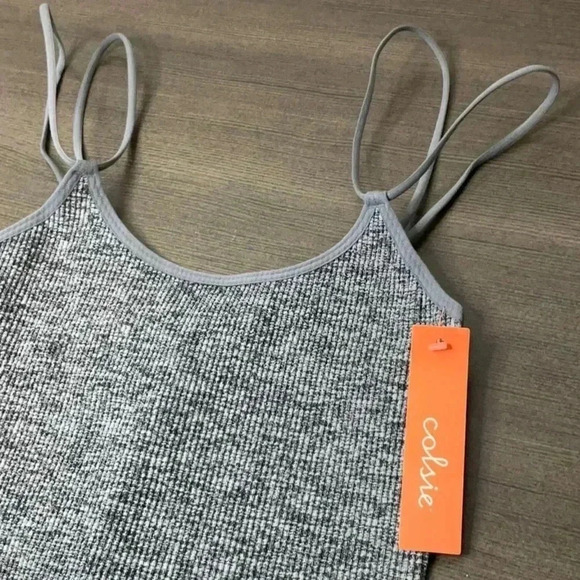 Colsie Gray Seamless Brami Womens Size XS - Picture 3 of 6